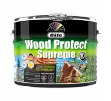 WOOD PROTECT Supreme, белая 9л "Dufa" Пропитка WOOD PROTECT Supreme, белая 9л "Dufa" Пропитка