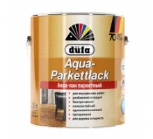 AQUA-PARKETTLACK шелковисто-матовый 2л "Dufa" Лак